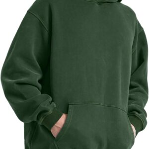 Men Acid Wash Super Soft Oversized Pullover Hoodie - Image 4